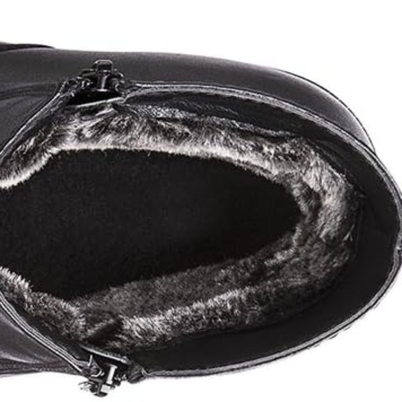 Propet Mens Vaporex Troy Zippered Casual Boots Ankle - Black